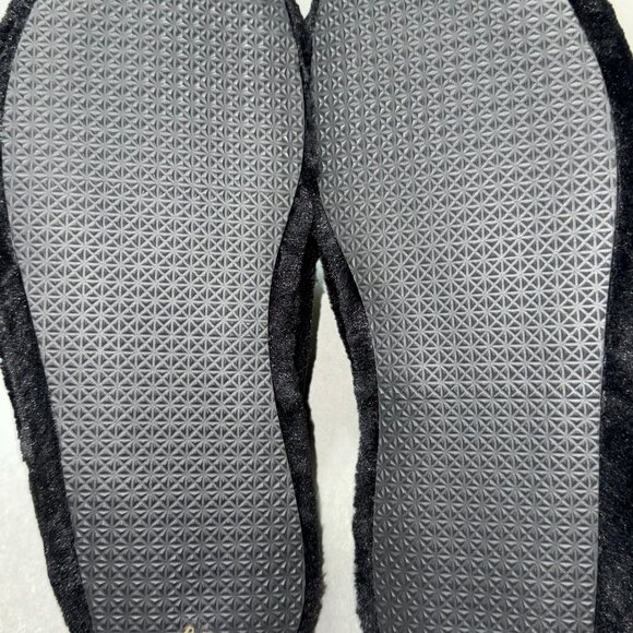 VERSACE MENS MEDUSA MEDUSA FAUX FUR HOUSE SLIPPERS SIZE 44 APPROX 10/11 - Picture 9 of 10